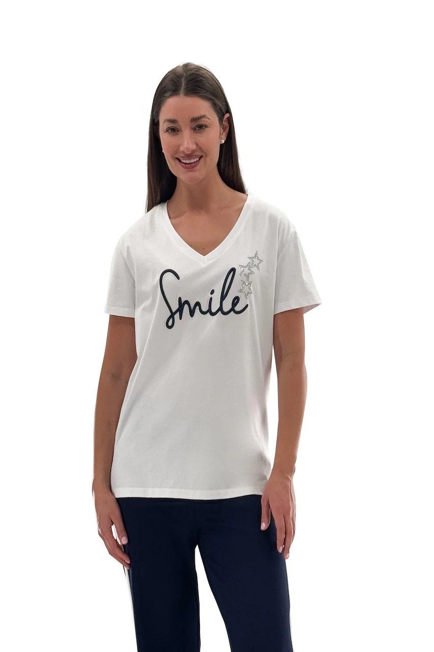 Le t-shirt »smile » Orly | 252265