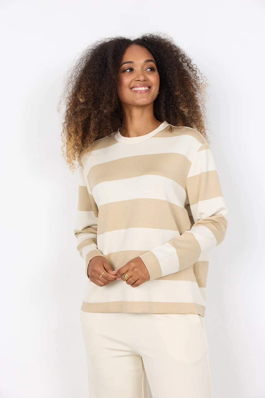 Le haut larges rayures Soya Concept | 27422