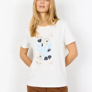 Le t-shirt imprimé floral Soya Concept | 27459