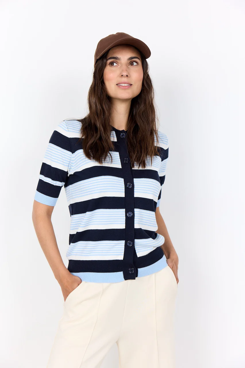 Le haut rayures affirmé Soya Concept | 33785