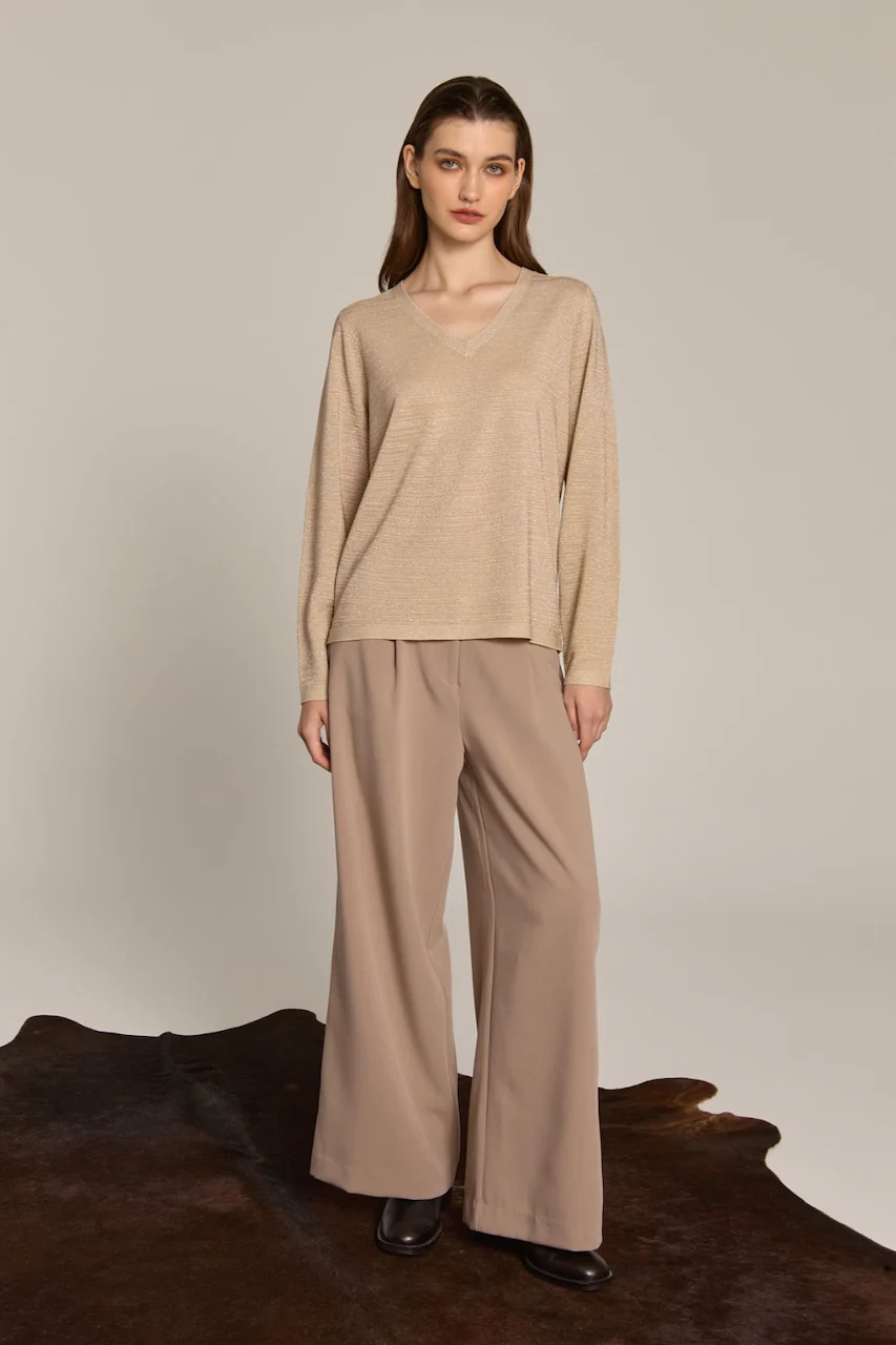 Le haut scintillant Marina V | FW25-057