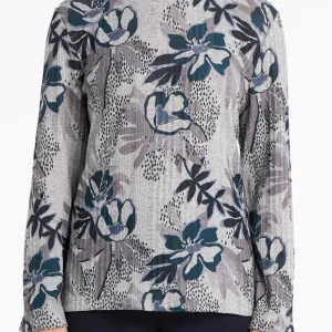 Le chandail design floral Moffi | YC514